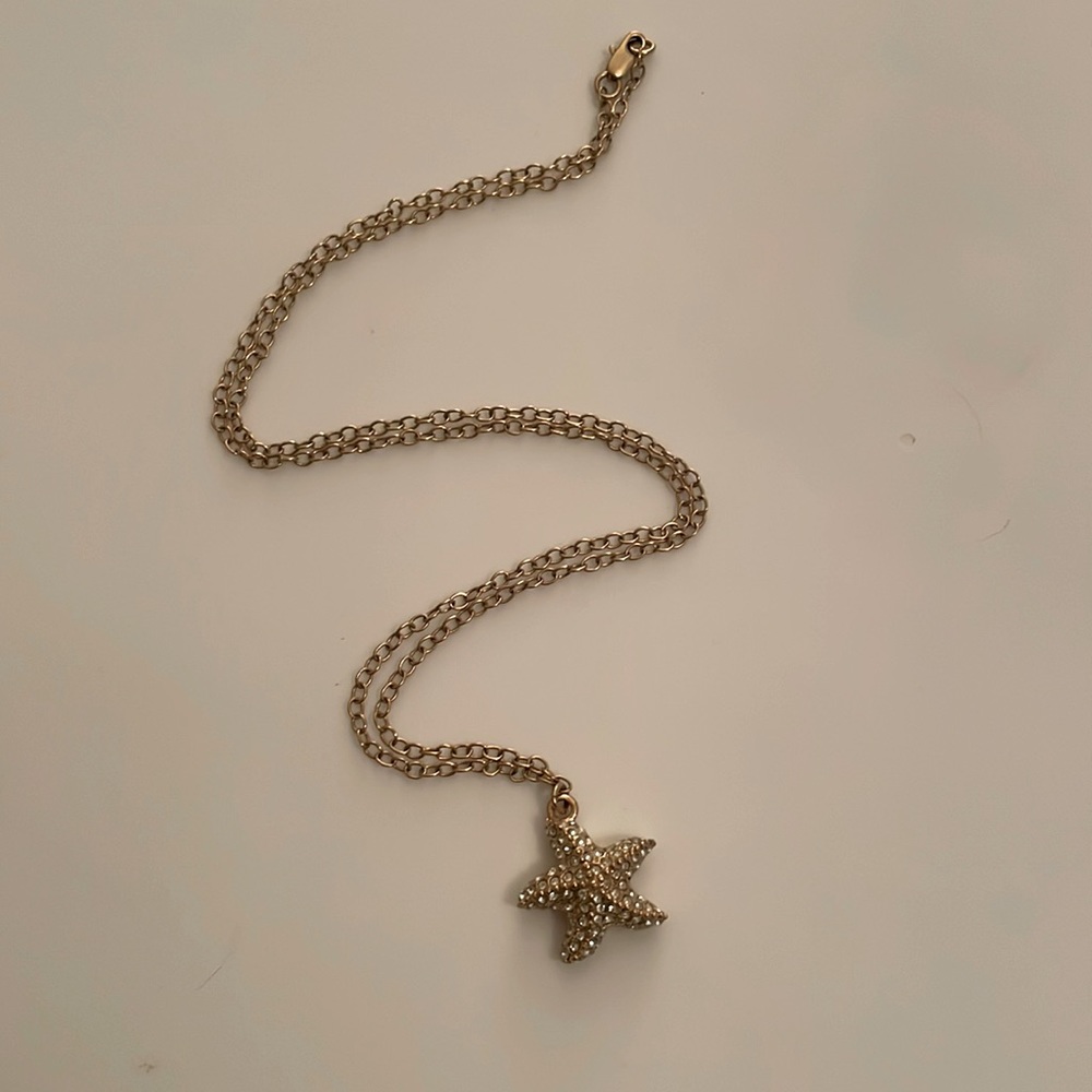 J. Crew starfish necklace.